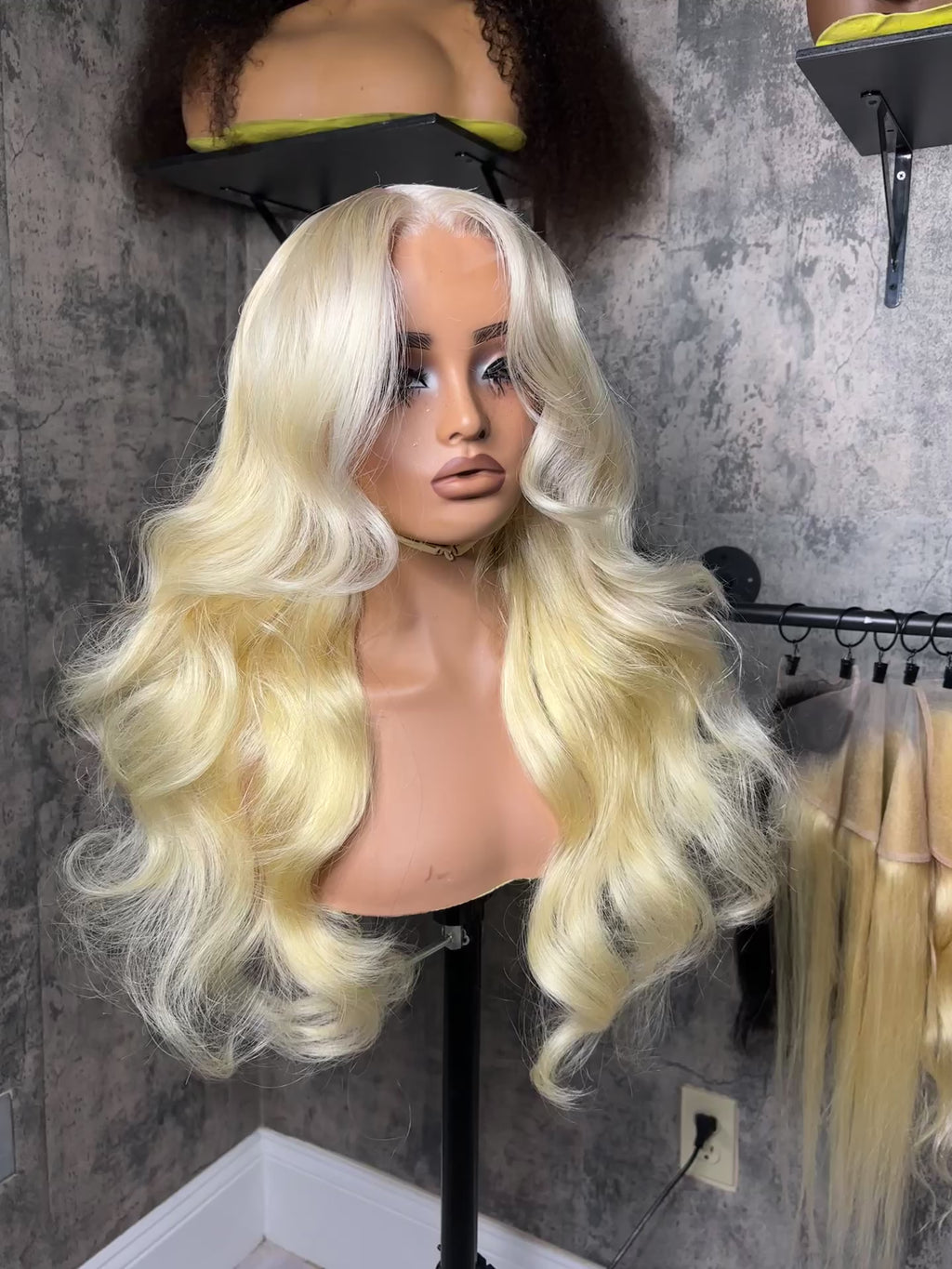 613 Blonde 28 inch HD Human Hair Lace Front Wig 13x6